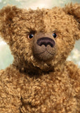 Sir Cadbury is a large classical, one of a kind, mohair artist bear by Barbara-Ann Bears