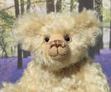 Walter, a traditional one of a kind, mohair artist teddy bear by Barbara Ann Bears