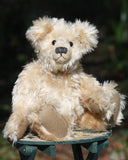 Marlowe PRINTED traditional jointed mohair teddy bear sewing pattern by Barbara-Ann Bears